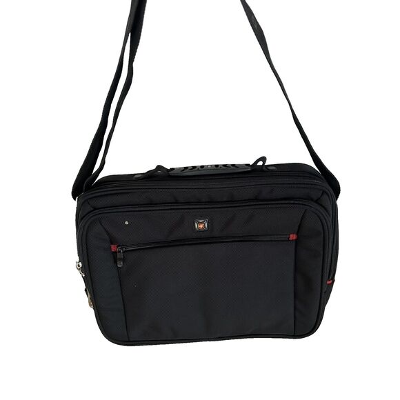 WENGER SWISSGEAR SIERRA COMPUTER CASE LAPTOP Messenger Swiss Cordura Ballistic - Picture 9 of 9